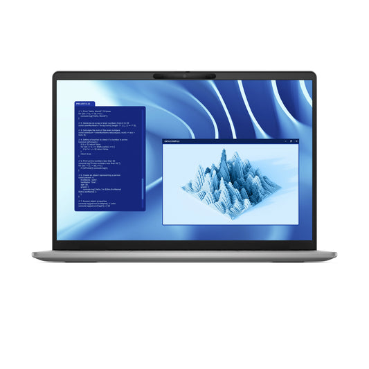 DELL Latitude 7455 Copilot+ PC Qualcomm Snapdragon X1P-64-100 Laptop 35.6 cm (14") Touchscreen Quad HD+ 16 GB LPDDR5x-SDRAM 512 GB SSD Wi-Fi 7 (802.11be) Windows 11 Pro Grey