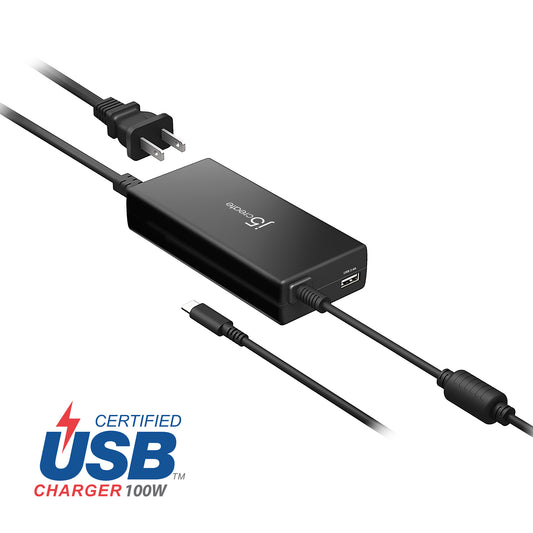 j5create JUP2290 mobile device charger Black
