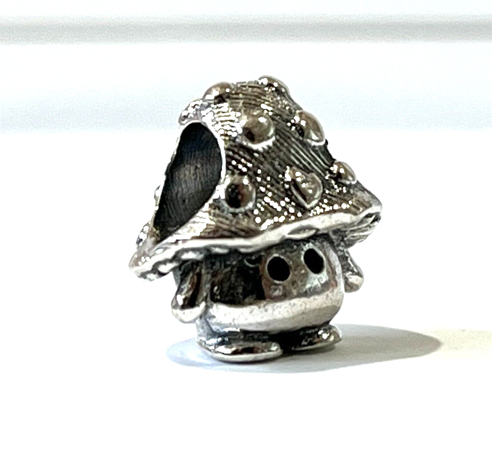 PANDORA "Cute Mushroom" Charm in Sterling Silver, ALE S925, Model 799528C01