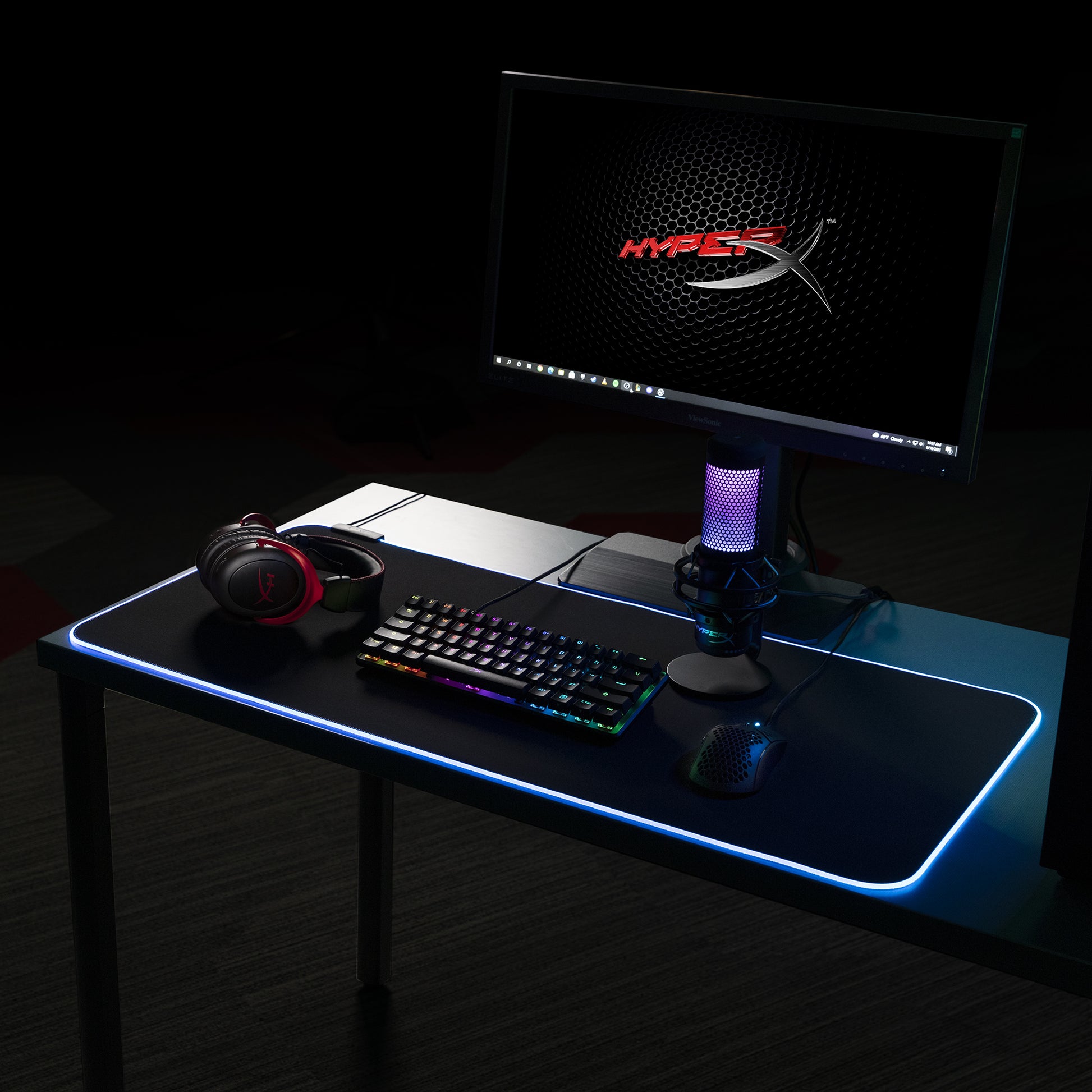 HyperX Pulsefire Mat - Gaming Mouse Pad - Cloth (M)