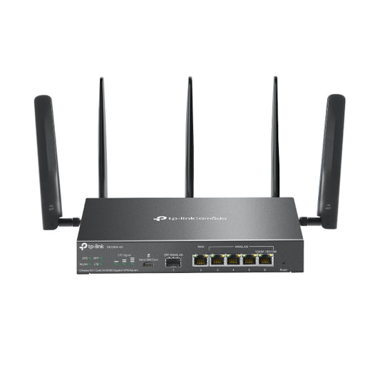 TP-Link  Omada 4G+ Cat6 AX3000 Gigabit VPN Router(ER706W-4G), 5-Year WTY