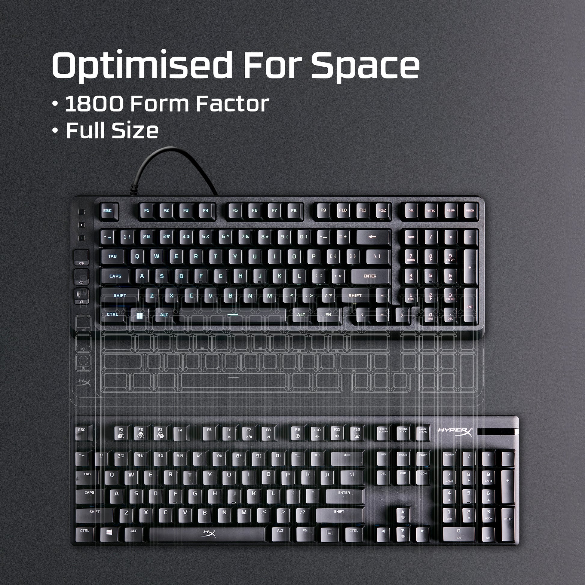 HyperX Eve 1800 - Gaming Keyboard
