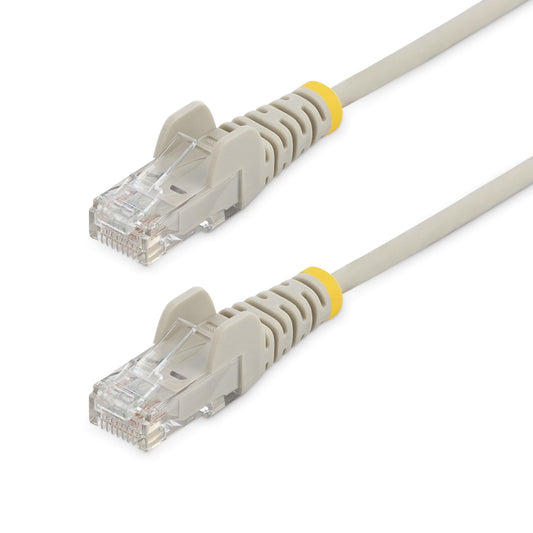 Star Tech 0.5 m CAT6 Cable - Slim - Snagless RJ45 Connectors - Grey