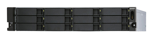 QNAP TL-R1200S-RP 12-bay 2U rackmount SATA JBOD expansion unit, redundant PSU, 2 Year WTY
