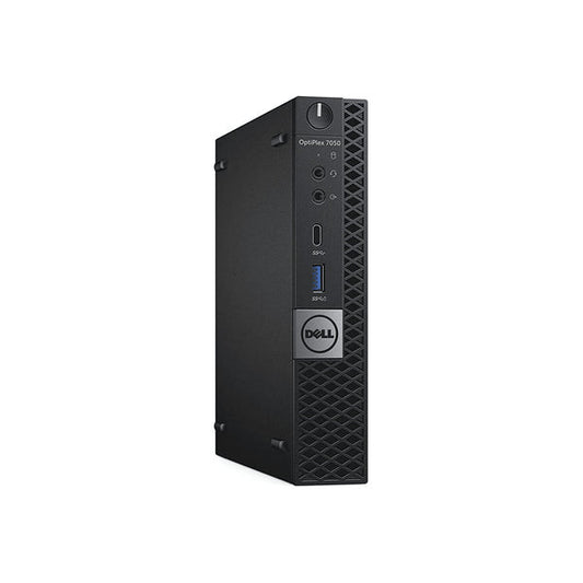 Dell OptiPlex 7050 Micro Desktop - Reconditioned, i7-7700T 7th Gen 2.9GHz, 4GB RAM, 256GB SSD, WiFi