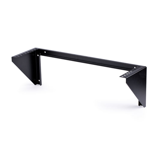Star Tech 3U 19” Wall Mount Vertical Rack Bracket, Wall Mount Patch Panel Bracket for Data/AV/IT/Computer Equipment, 3U Rack for Cabinet or Server Room, Supports 150lb (68kg) Capacity