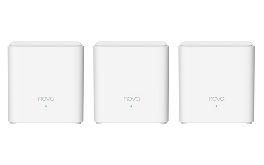 TENDA NOVA MX3 AX1500 WHOLE HOME MESH WI-FI 6 SYSTEM 3PACK