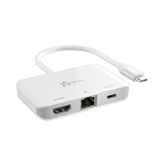 j5create JCA351-N USB-C® to 4K HDMITM Ethernet Adapter