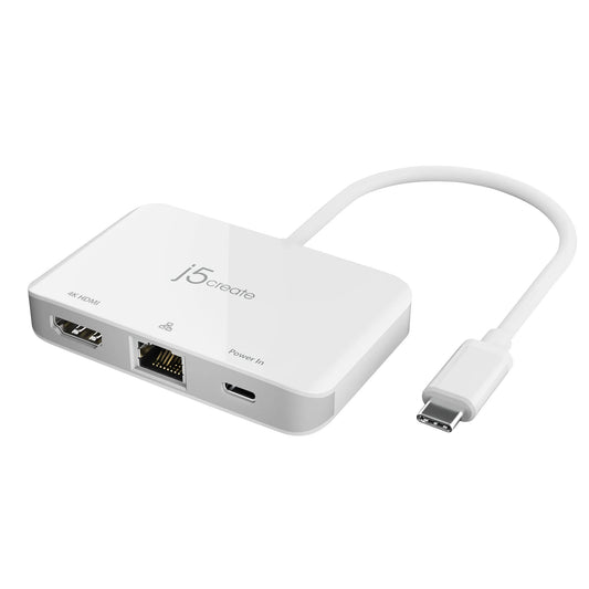 j5create JCA351-N USB-C® to 4K HDMITM Ethernet Adapter