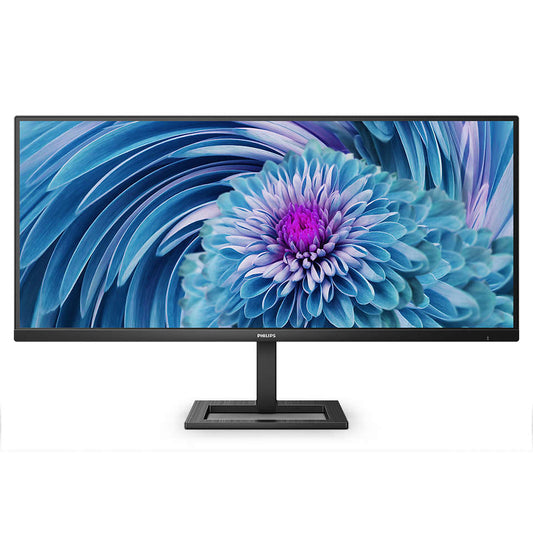 Philips E Line 346E2LAE/00 computer monitor 86.4 cm (34") 3440 x 1440 pixels Wide Quad HD LCD Black