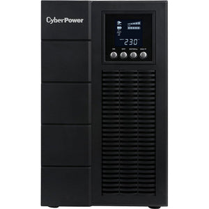CYBERPOWER Online S 3000VA/2700W Tower UPS - 6* 12V/9AH - (4) IEC C13, (1)IEC C19*1,  Terminal Block - USB & Serial Port & SNMP(OLS3000E)-2 Yrs Adv. Repl