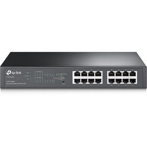 TP-Link 16-Port Gigabit Desktop/Rackmount PoE+ Easy Smart Switch, 16 Gigabit RJ45 ports including 8 PoE+ ports, 3-Year WTY
