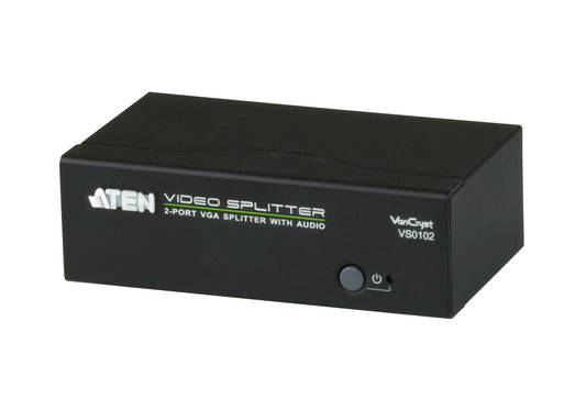 ATEN 2-Port VGA/Audio Splitter (450MHz)