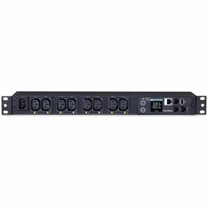 CyberPower Switched MBO ePDU PDU81004 1RU horizontal 12Amp input - SNMP Network Connection - 8x IEC-320 C13 out -IEC-320 C14 in - 2 Yrs Adv. Replacement WTY