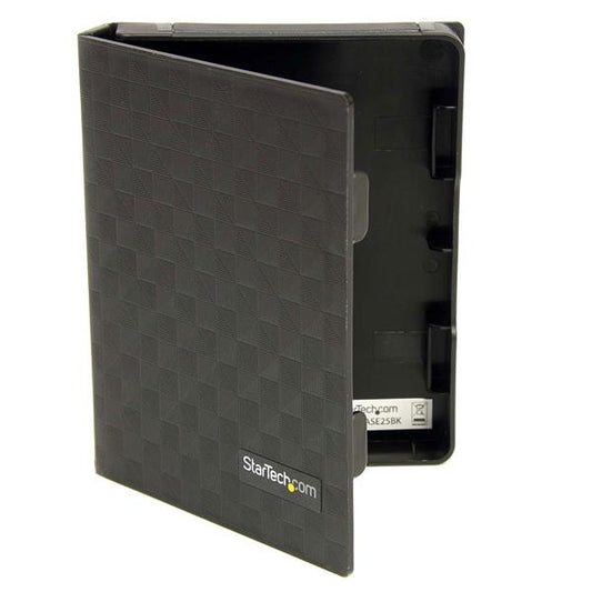 Star Tech 2.5in Anti-Static Hard Drive Protector Case - Black (3pk)
