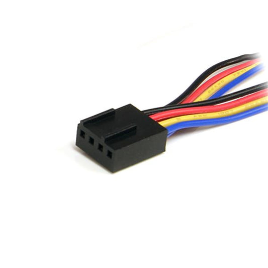Star Tech 12in 4 Pin Fan Power Splitter Cable - F/M