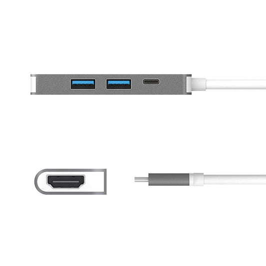 j5create JCD371 laptop dock/port replicator USB 3.2 Gen 1 (3.1 Gen 1) Type-C Grey