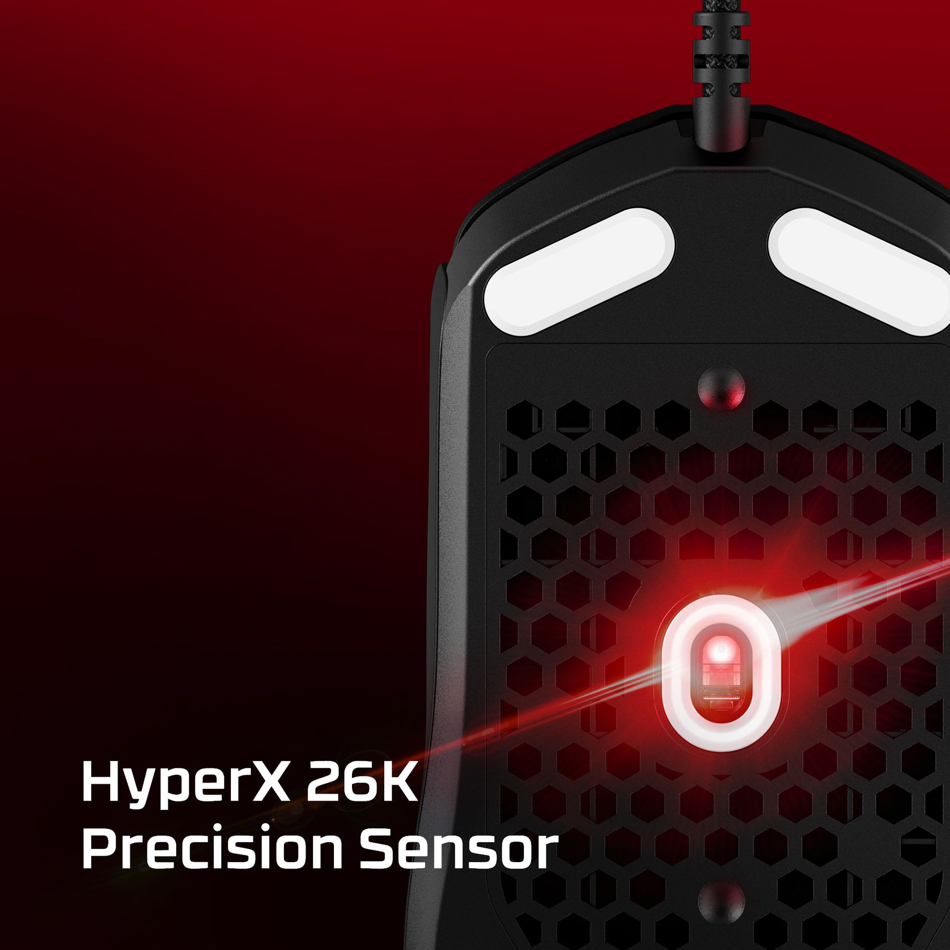 HyperX Pulsefire Haste 2 - Gaming Mouse (White)