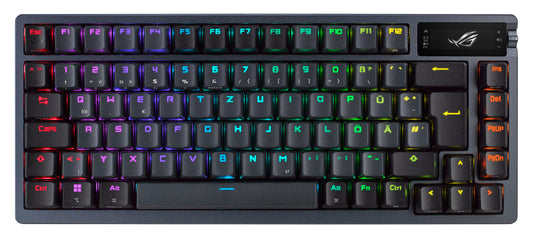 ASUS ROG Azoth keyboard Gaming USB + RF Wireless + Bluetooth Black