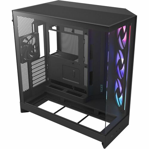 H3 Flow 2025 micro-ATX Case - All Black