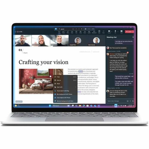 Surface Laptop 13in for Business Snapdragon X Plus 16GB 512GB Platinum Windows 11 Pro