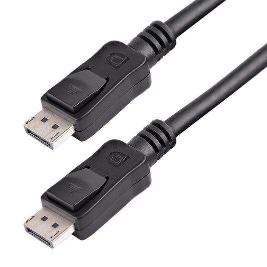 Star Tech 10ft (3m) DisplayPort 1.2 Cable - 4K x 2K Ultra HD VESA Certified DisplayPort Cable - DP to DP Cable for Monitor - DP Video/Display Cord - Latching DP Connectors