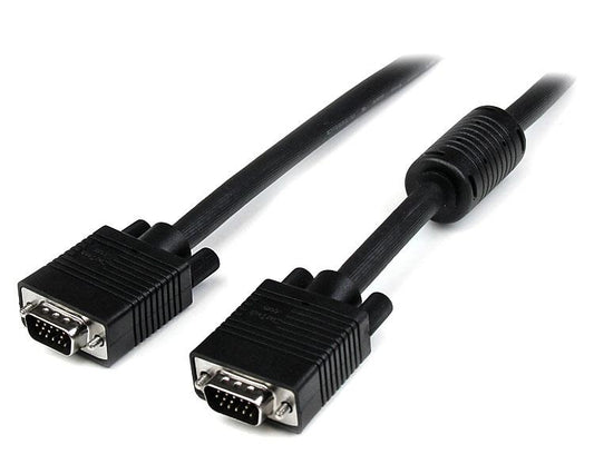 Star Tech 15m Coax High Resolution Monitor VGA Cable - HD15 M/M