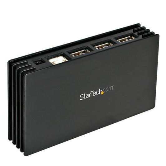 Star Tech 7 Port Compact Black USB 2.0 Hub