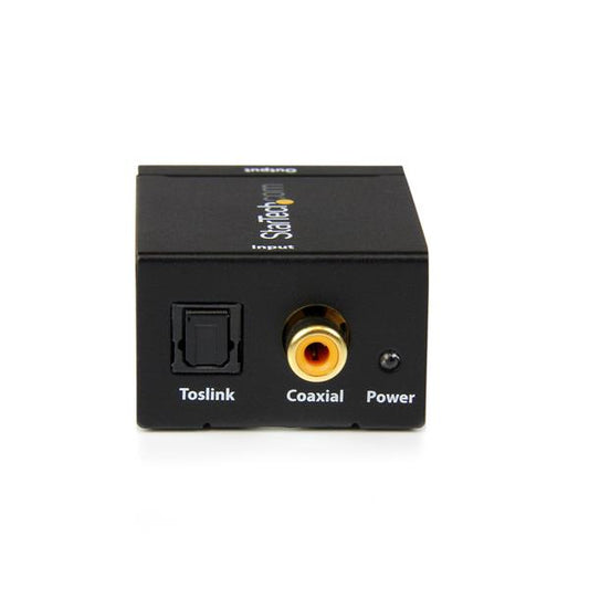 Star Tech SPDIF Digital Coaxial or Toslink Optical to Stereo RCA Audio Converter
