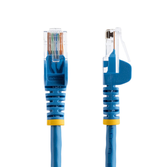Star Tech Cat5e Ethernet Patch Cable with Snagless RJ45 Connectors - 10 m, Blue
