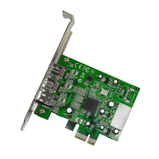 Star Tech 3 Port 2b 1a 1394 PCI Express FireWire Card Adapter