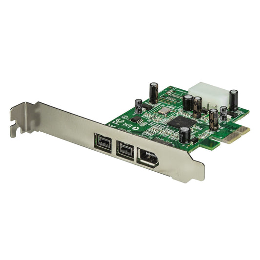 Star Tech 3 Port 2b 1a 1394 PCI Express FireWire Card Adapter