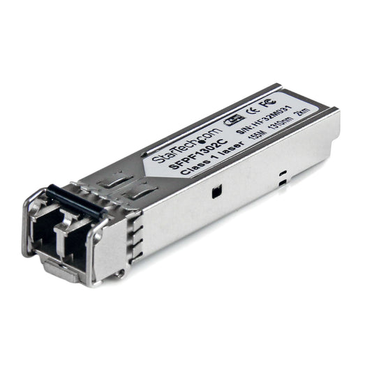 Star Tech Cisco GLC-FE-100FX Compatible SFP Transceiver Module - 100BASE-FX~Cisco GLC-FE-100FX Compatible SFP Module - 100BASE-FX - 100Mbps Multimode Fiber MMF Optic Transceiver - 100 Mbps - LC 2km - 1310nm - DDM Cisco ASR920, IE2000, IE4000