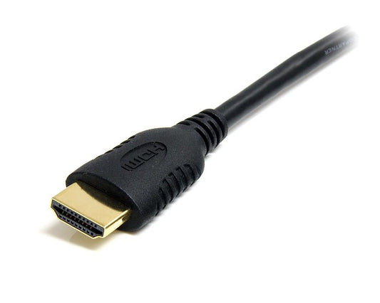 Star Tech 1m Mini HDMI to HDMI Cable with Ethernet - 4K 30Hz High Speed Mini HDMI to HDMI Adapter Cable - Mini HDMI Type-C Device to HDMI Monitor/Display - Durable Video Converter Cord