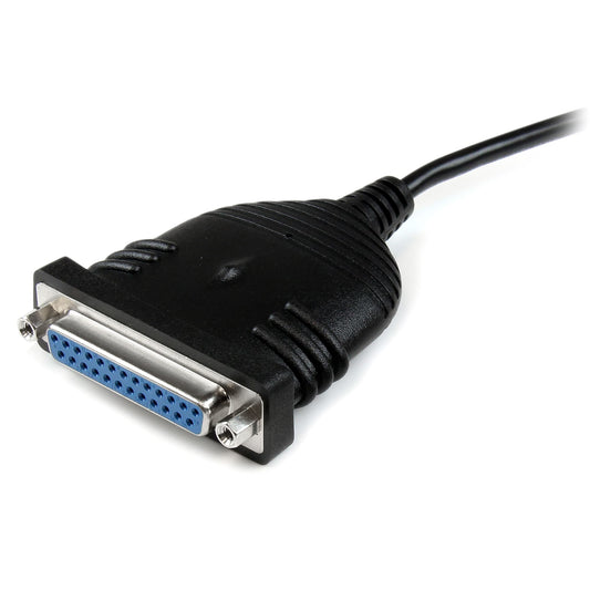 Star Tech 6 ft USB to DB25 Parallel Printer Adapter Cable - M/F