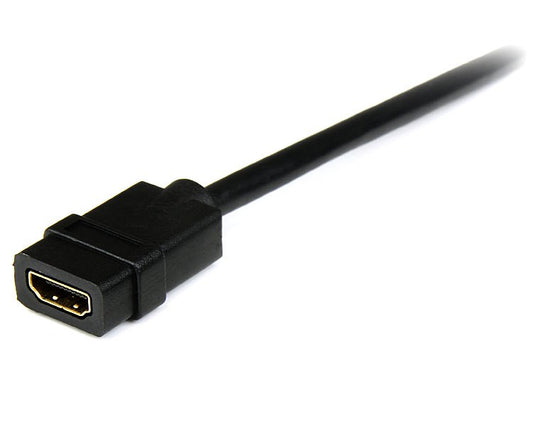 Star Tech 2m (6ft) HDMI Extension Cable - HDMI Male to Female Cable - 4K HDMI Cable Extender - 4K 30Hz UHD HDMI Cable with Ethernet M/F - High Speed HDMI 1.4 Cable - HDMI Cord Extender