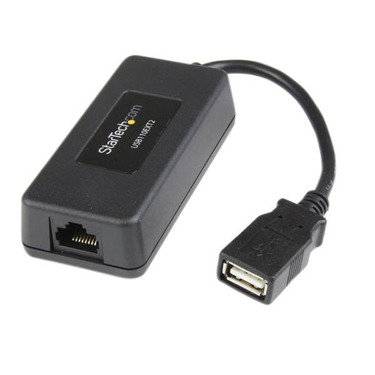 Star Tech 1 Port USB over Cat5 / Cat6 Ethernet Extender - up to 131ft (40m)