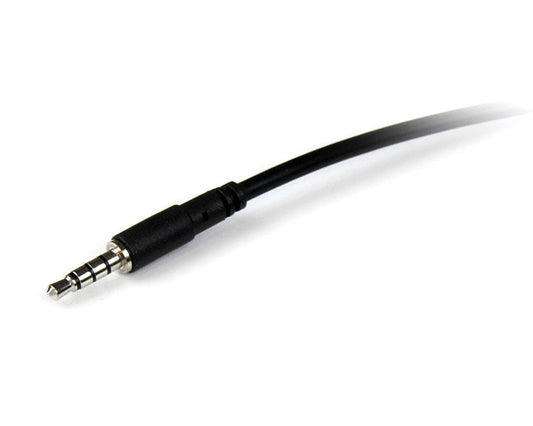 Star Tech 2m 3.5mm 4 Position TRRS Headset Extension Cable - M/F