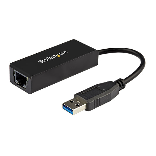Star Tech USB 3.0 to Gigabit Ethernet Network Adapter, 10/100/1000 Mbps, USB to RJ45, USB 3.0 to LAN Adapter, USB 3.0 Ethernet Adapter (GbE), TAA Complaint