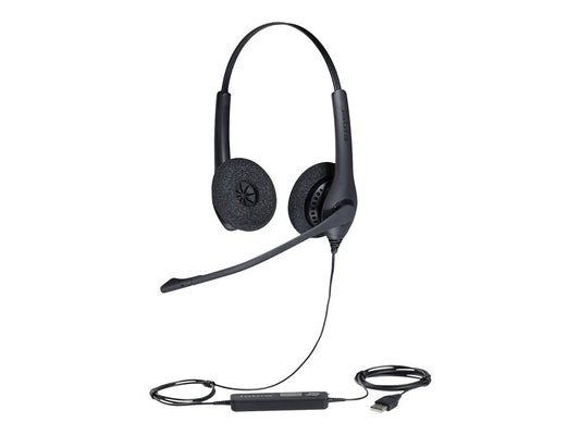 JABRA CORDED BIZ 1500 UC DUO HEADSET,USB-A