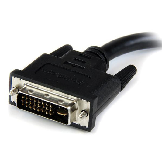 Star Tech 8in DVI to VGA Cable Adapter - DVI-I Male to VGA Female