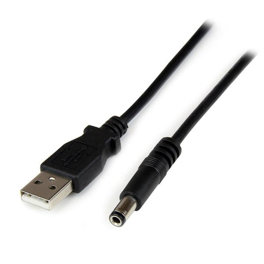StarTech USB to 5.5mm Power Cable - Type N Barrel - 1m