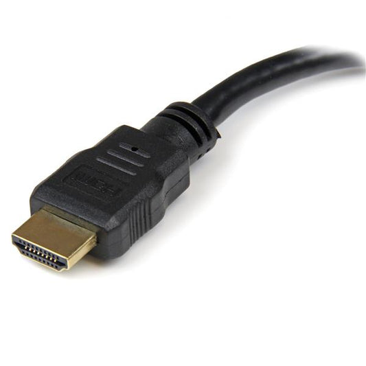 Star Tech 8in HDMI to DVI-D Video Cable Adapter - HDMI Male to DVI Female