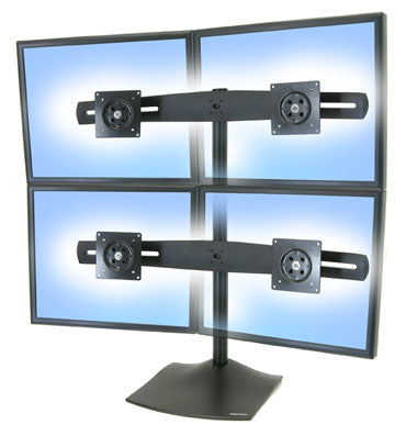Lenovo DS100 Quad-Monitor Desk Stand Black