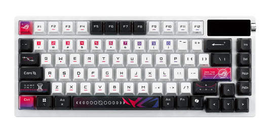 ASUS ROG Azoth X keyboard Gaming USB + RF Wireless + Bluetooth Black, White