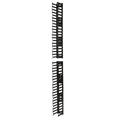 APC NetShelter Cable Management, Vertical Cable Manager, for NetShelter SX 750mm Wide 45U, Set of 2, 97 x 1981 x 160 mm