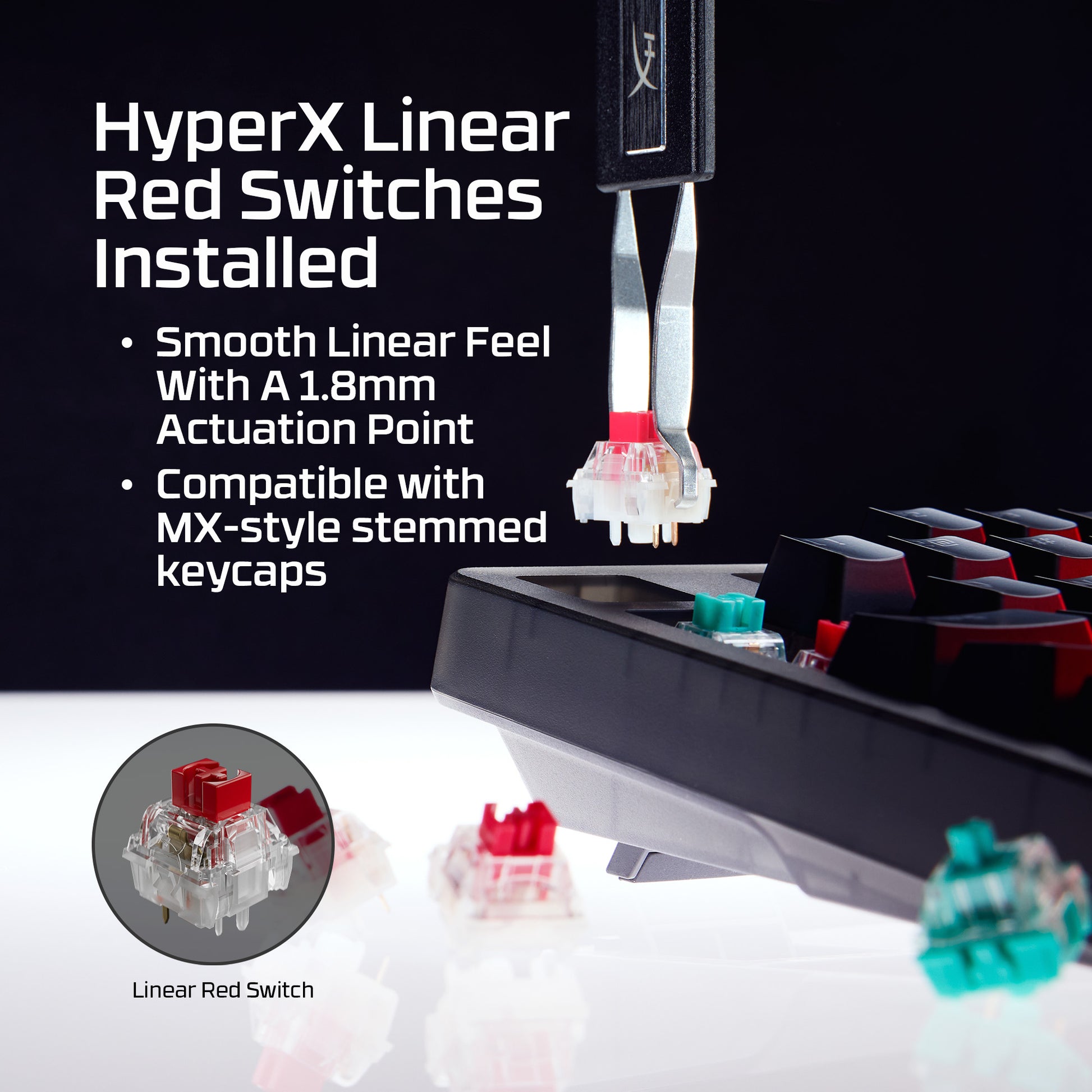 HyperX Origins 2 1800 keyboard Gaming USB Black