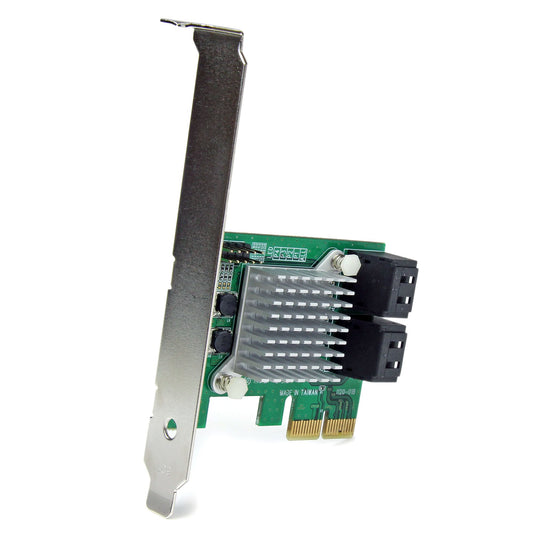 Star Tech 4 Port PCI Express 2.0 SATA III 6Gbps RAID Controller Card with HyperDuo SSD Tiering