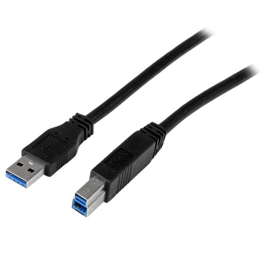 Star Tech 2m (6 ft) Certified SuperSpeed USB 3.0 A to B Cable - M/M