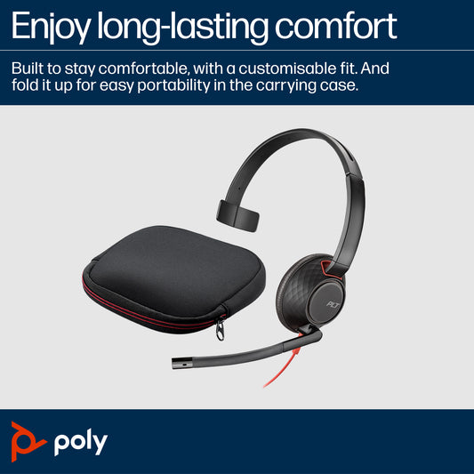 HP Poly Poly Blackwire C5210 USB-C Headset +Inline Cable (Bulk) product image
